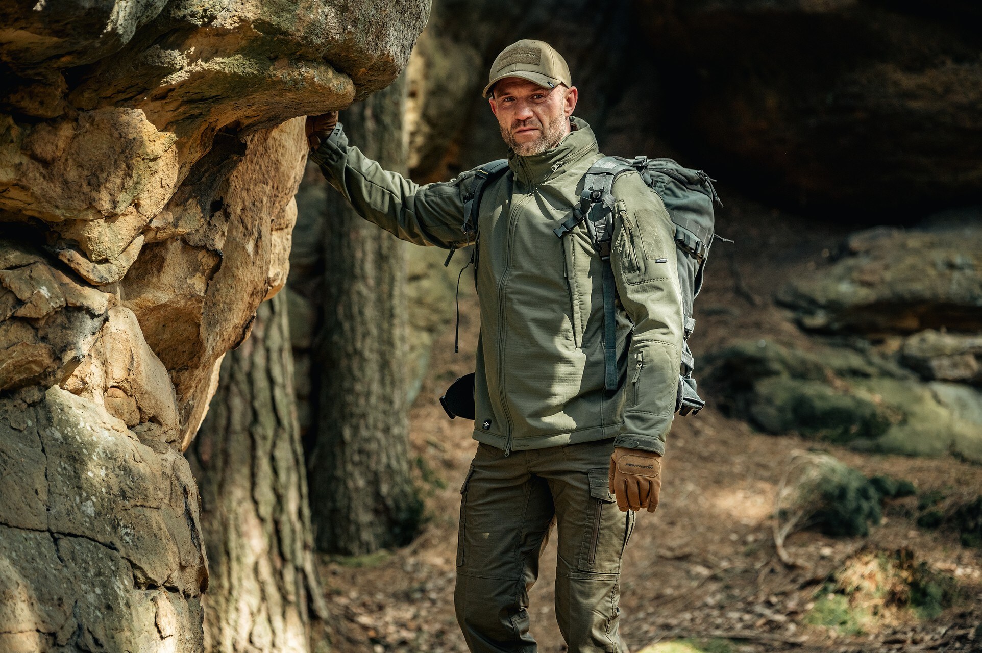 Rukavice Pentagon Duty Mechanic - Coyote