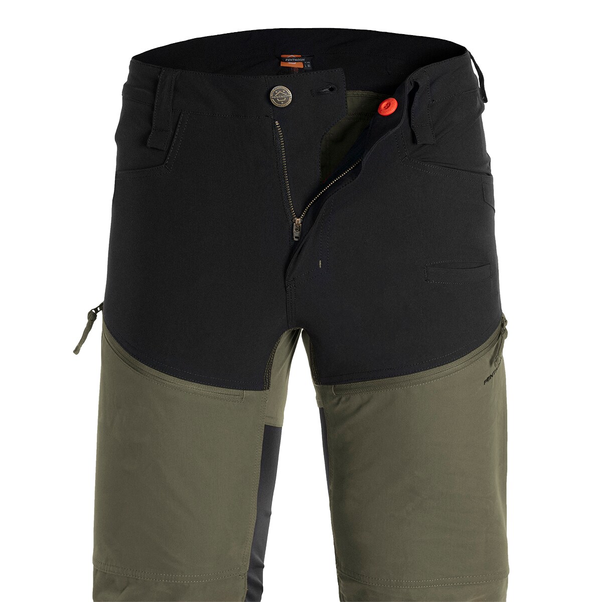 Kalhoty Pentagon Renegade Savanna – RAL 7013/Mix – impregnované