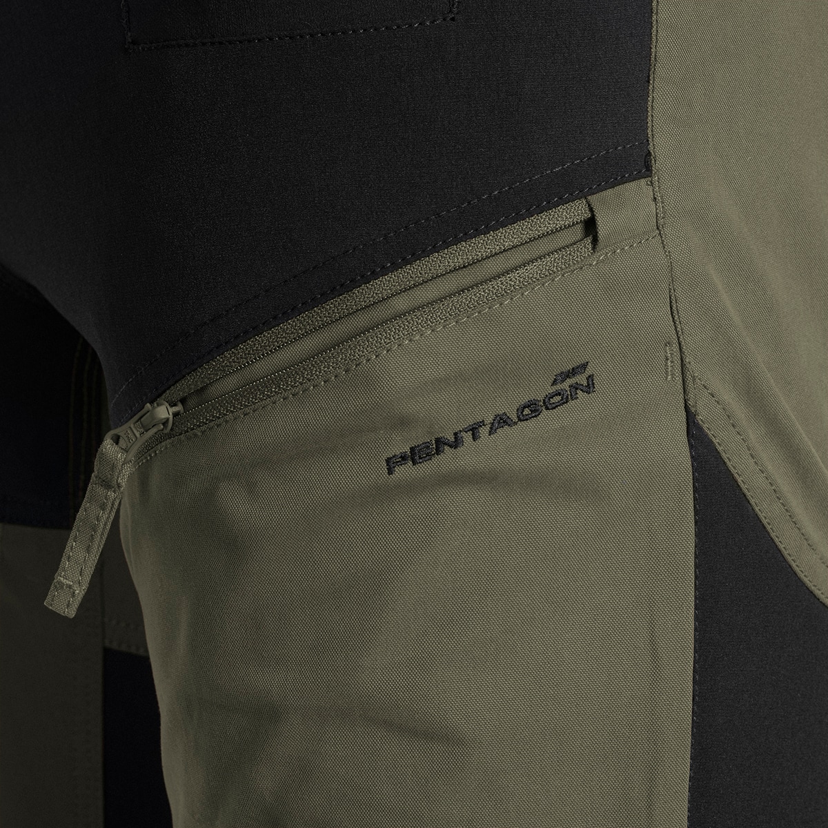 Kalhoty Pentagon Renegade Savanna – RAL 7013/Mix – impregnované