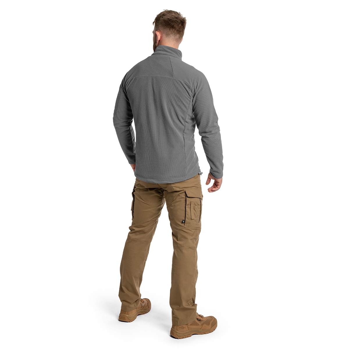 Fleesová mikina Texar Conger – Grey