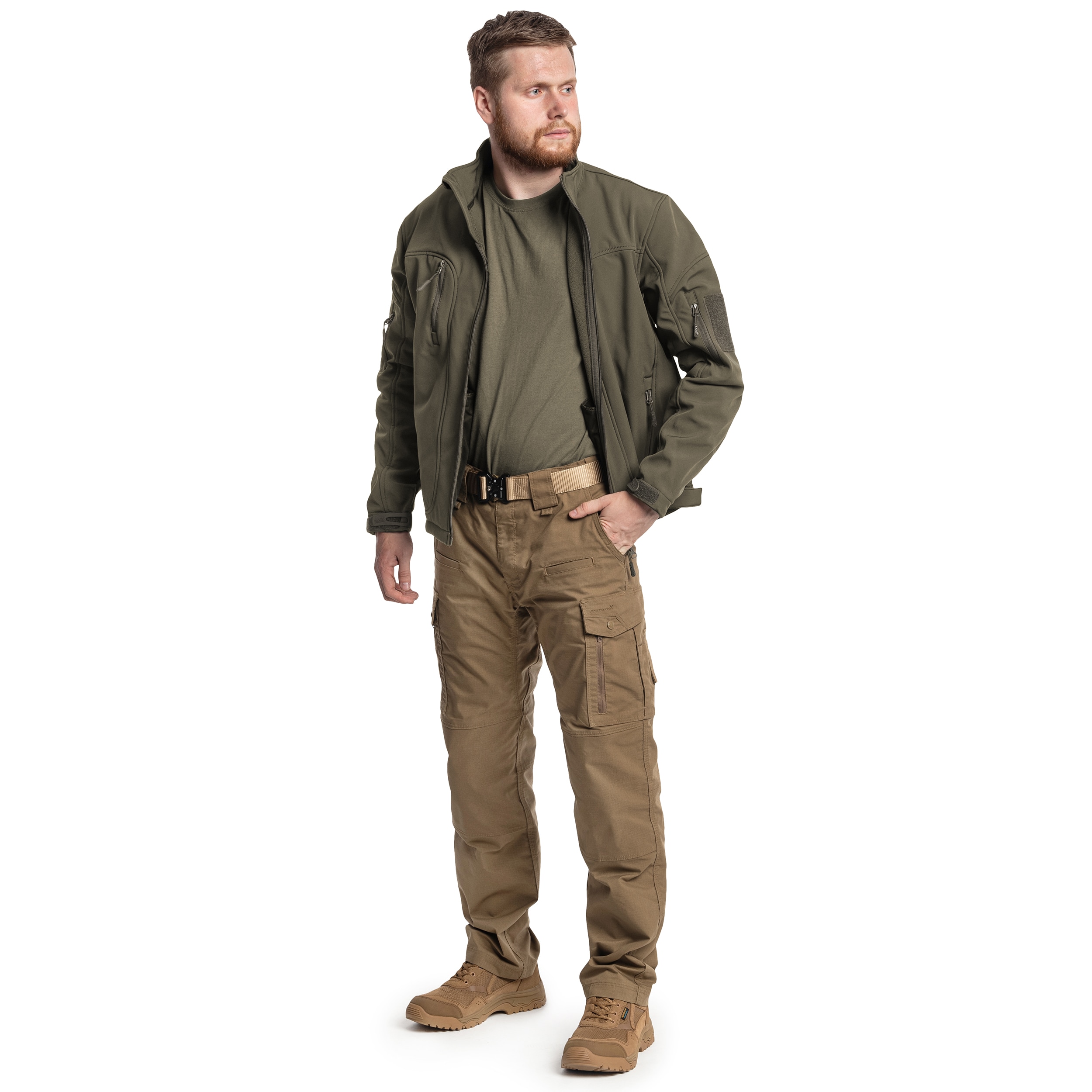 Bunda Texar Convoy 2.0 Softshell - Olive