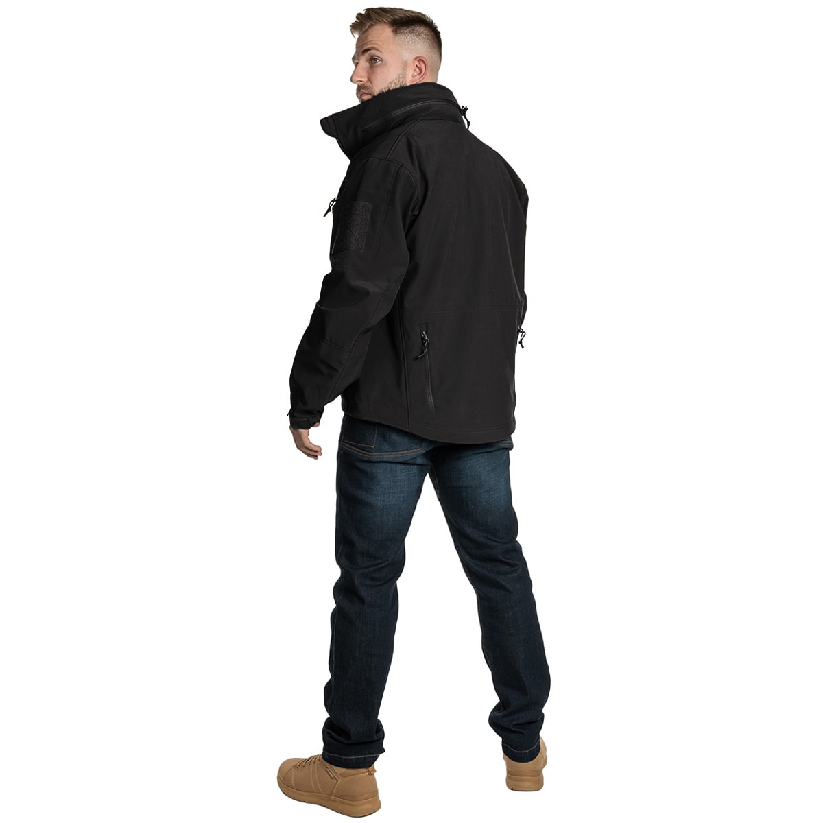 Bunda Helikon-Tex Gunfighter Softshell Shark Skin Windblocker - Ash Grey