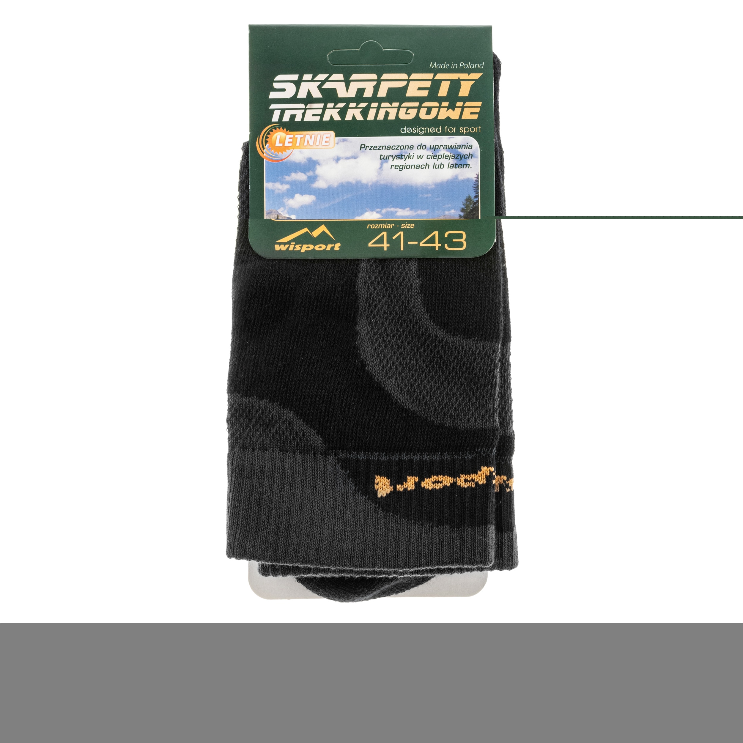 Ponožky Wisport Summer Trekking - Black