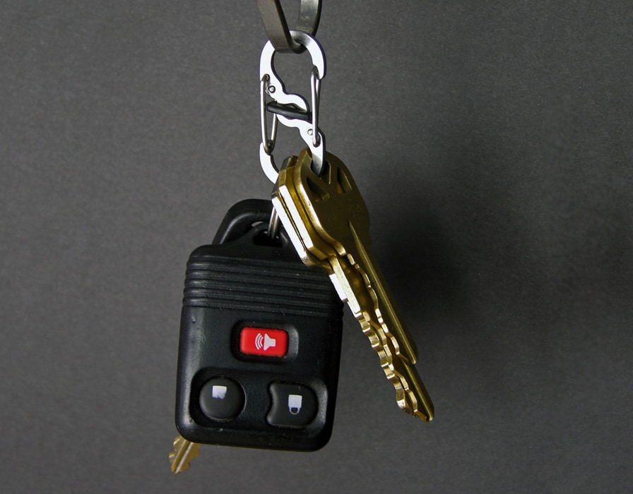 Karabina Nite Ize S-Biner MicroLock Steel - 2 ks