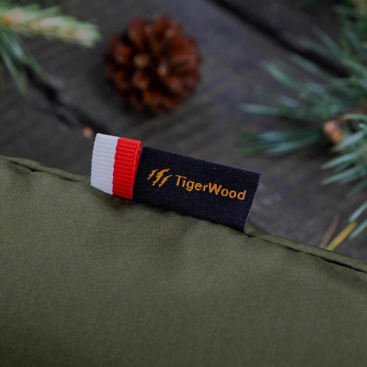 Houpací síť TigerWood Vážka V1 Long - Olive