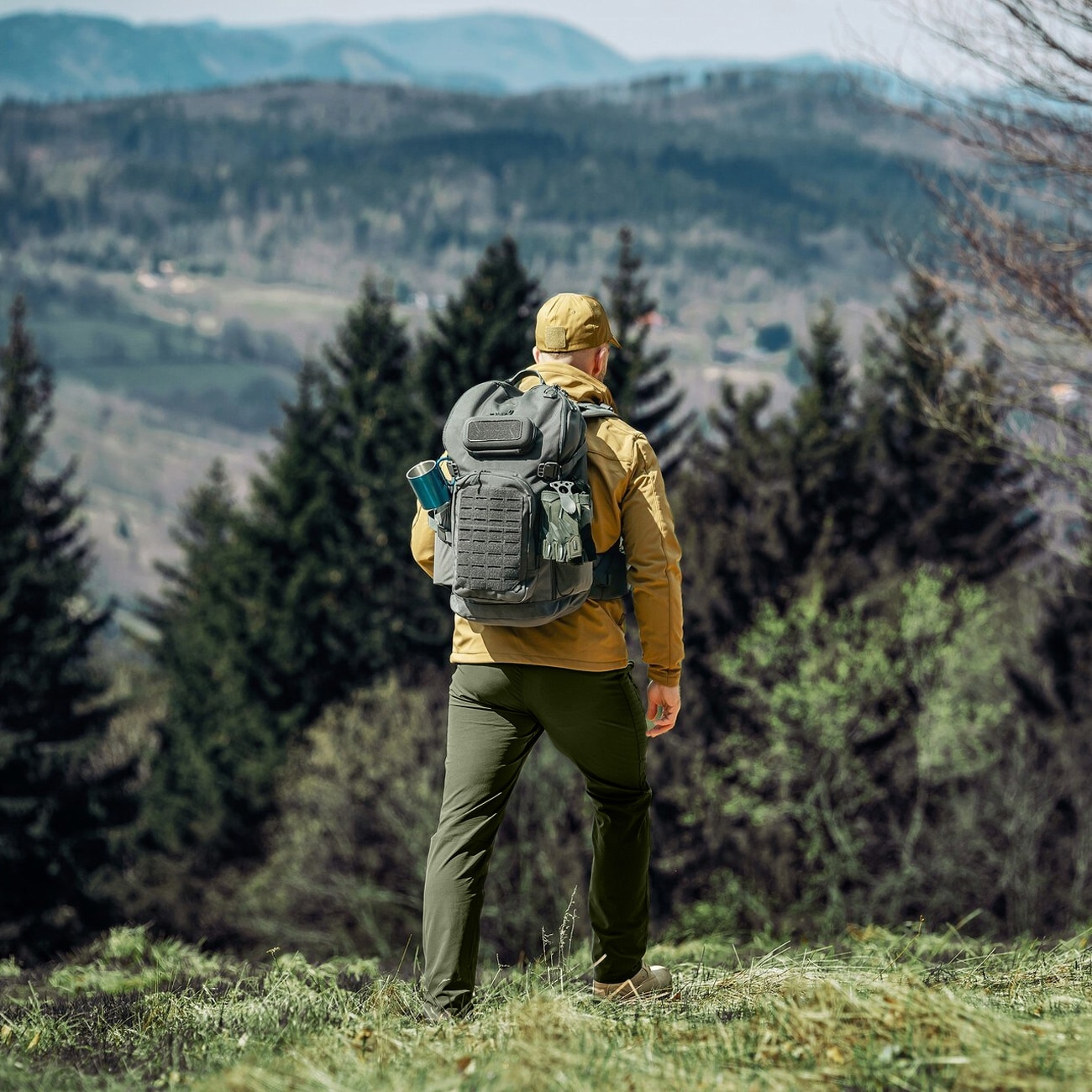 Kalhoty Highlander Outdoor Munro Walking Trousers – Forest Green