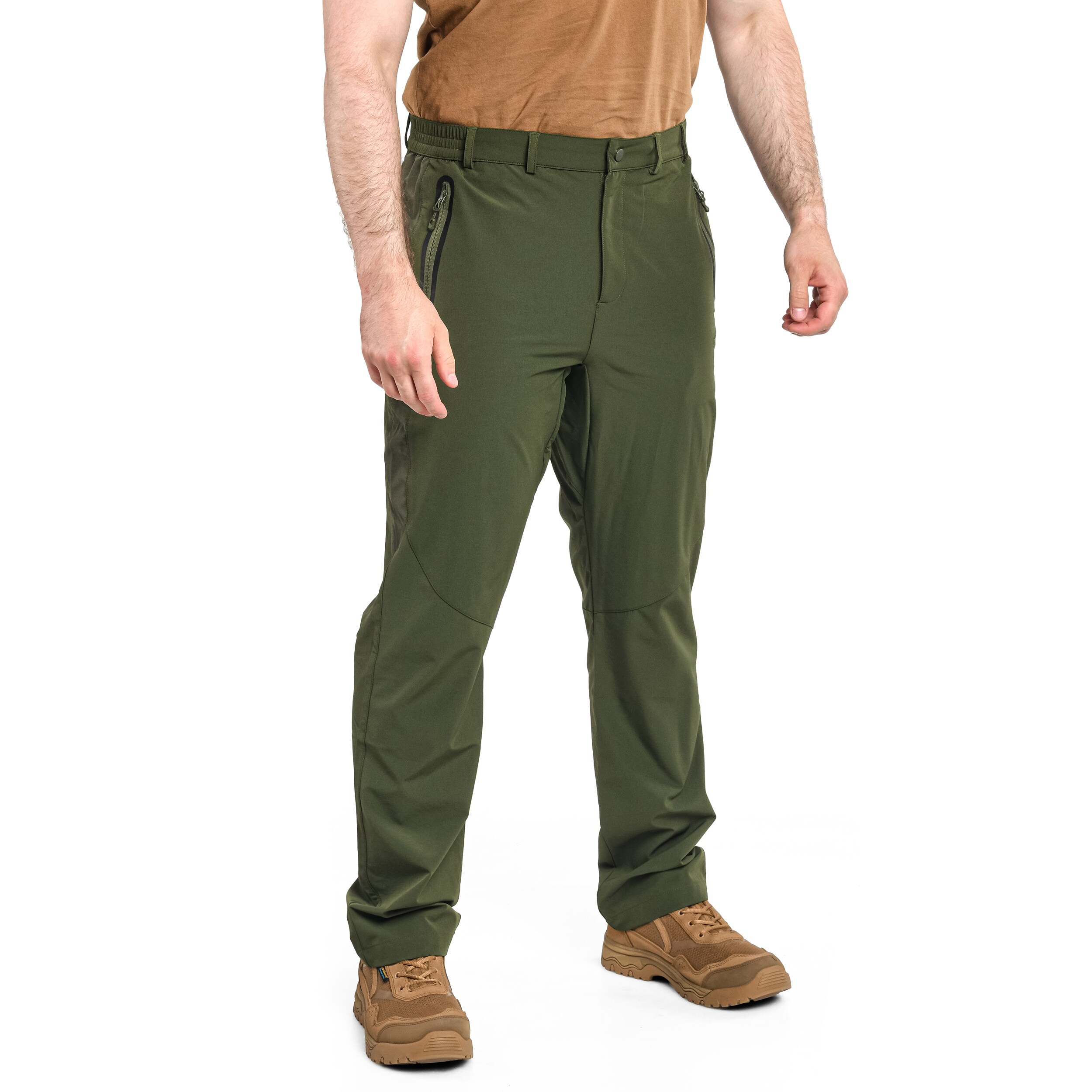 Kalhoty Highlander Outdoor Munro Walking Trousers – Forest Green