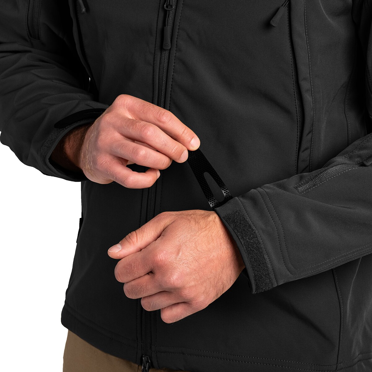 Bunda Highlander Forces Tactical Softshell - Black