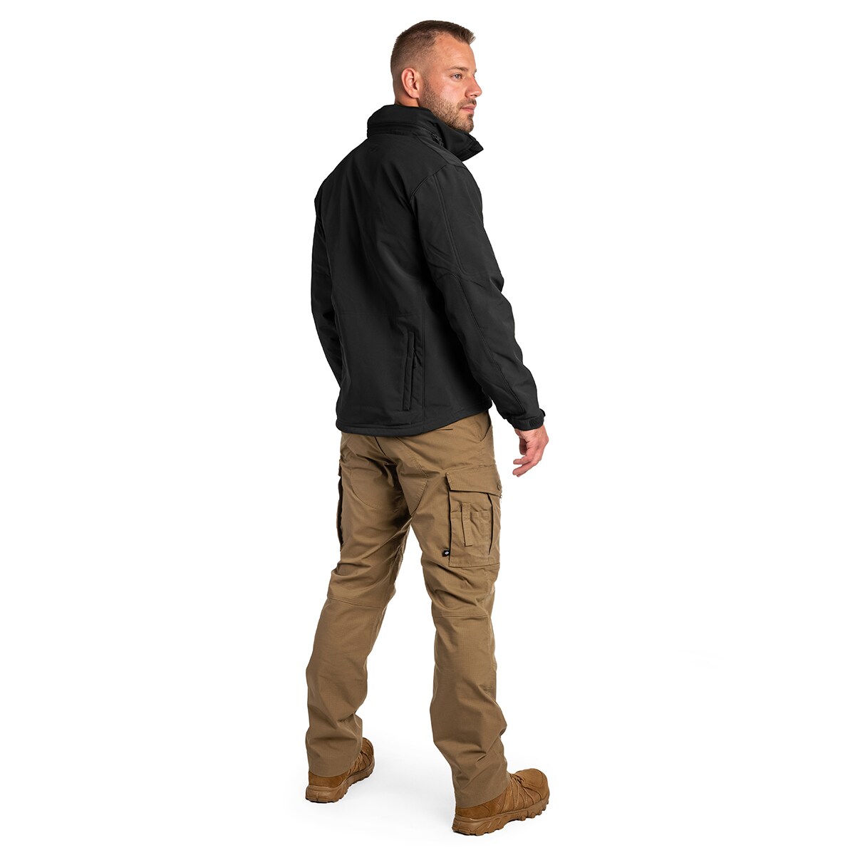 Bunda Highlander Forces Tactical Softshell - Black