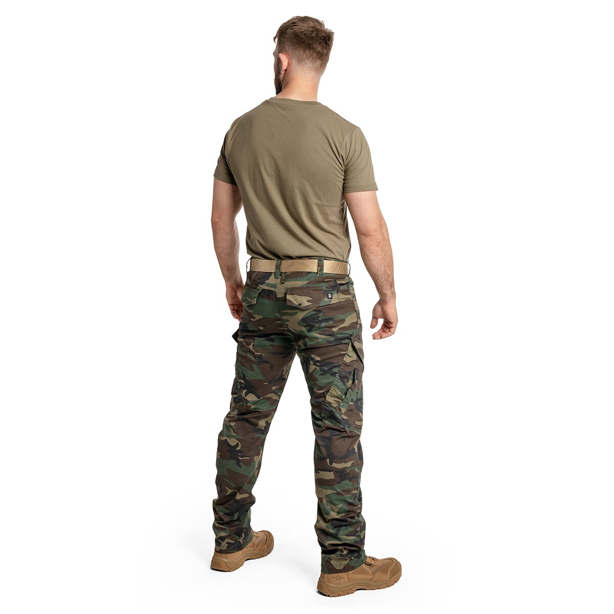 Kalhoty Brandit Adven Slim Fit – Woodland