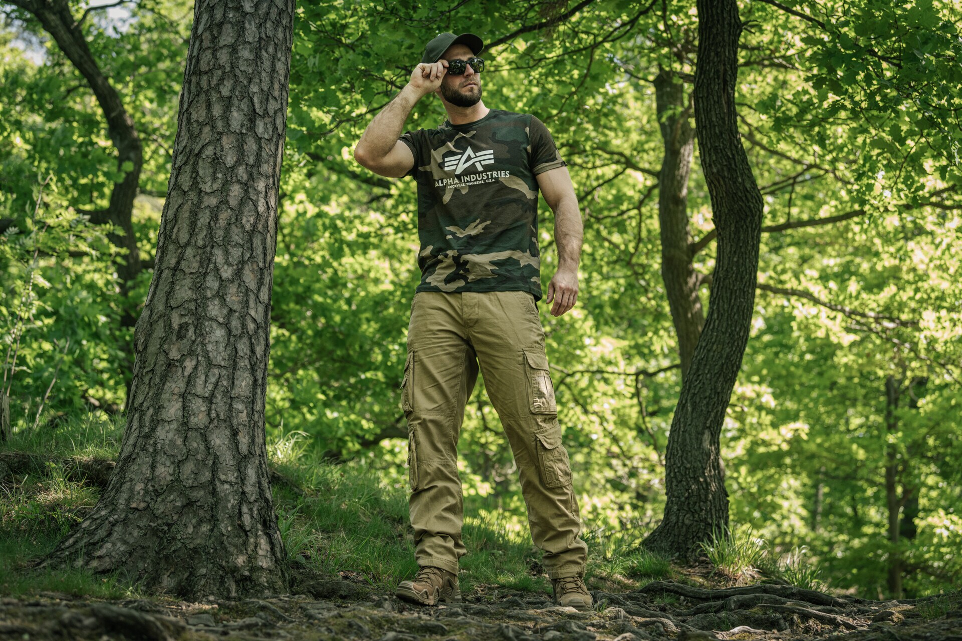 Kalhoty Brandit Pure Slim Fit – Coyote