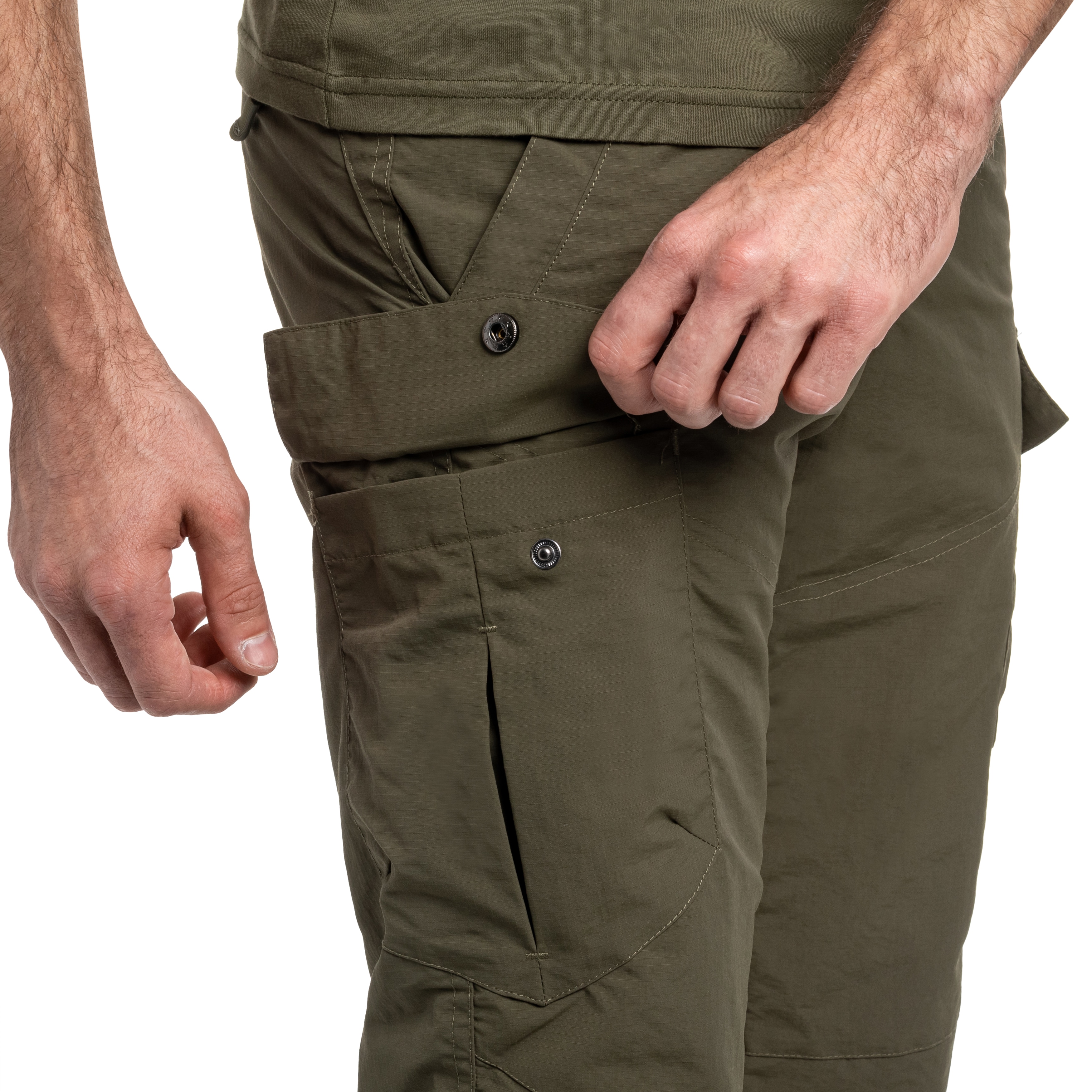 Kalhoty Highlander Outdoor Starav Walking Trousers – Forest Green
