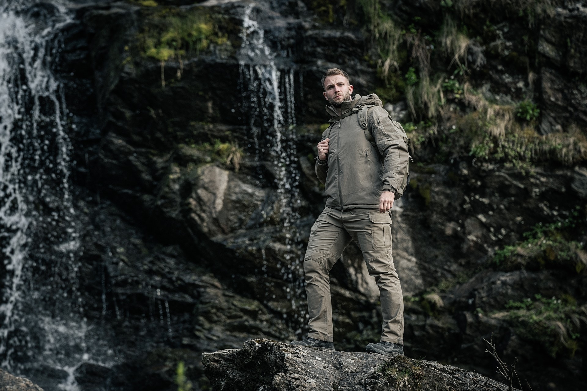 Kalhoty Stoirm Tactical Trousers - Olive