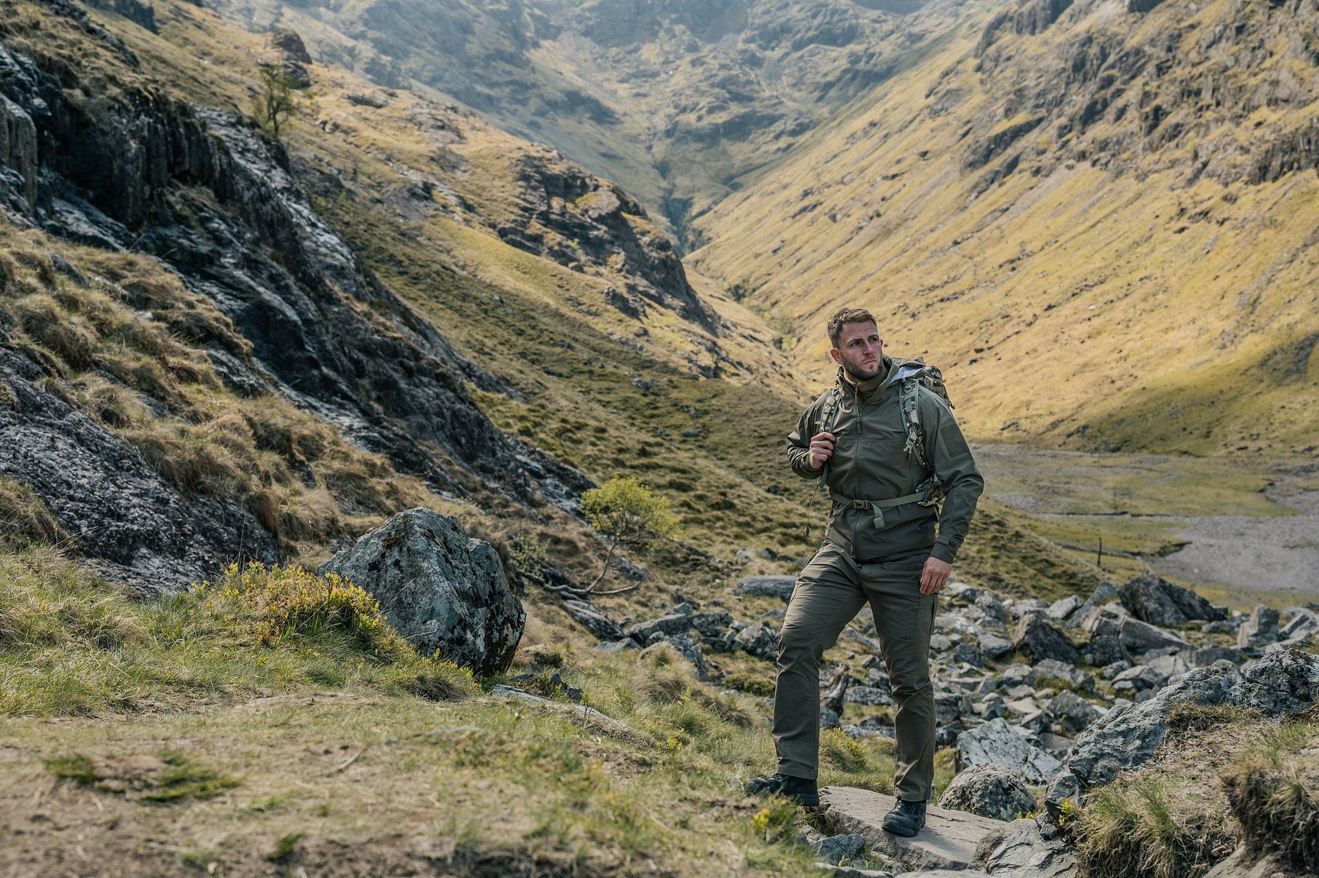 Kalhoty Stoirm Tactical Trousers - Olive