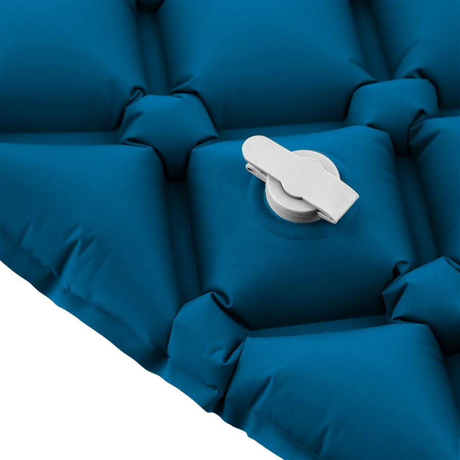 Jednolůžkový matrac Nils Camp NC4006 s pumpou – tyrkysový