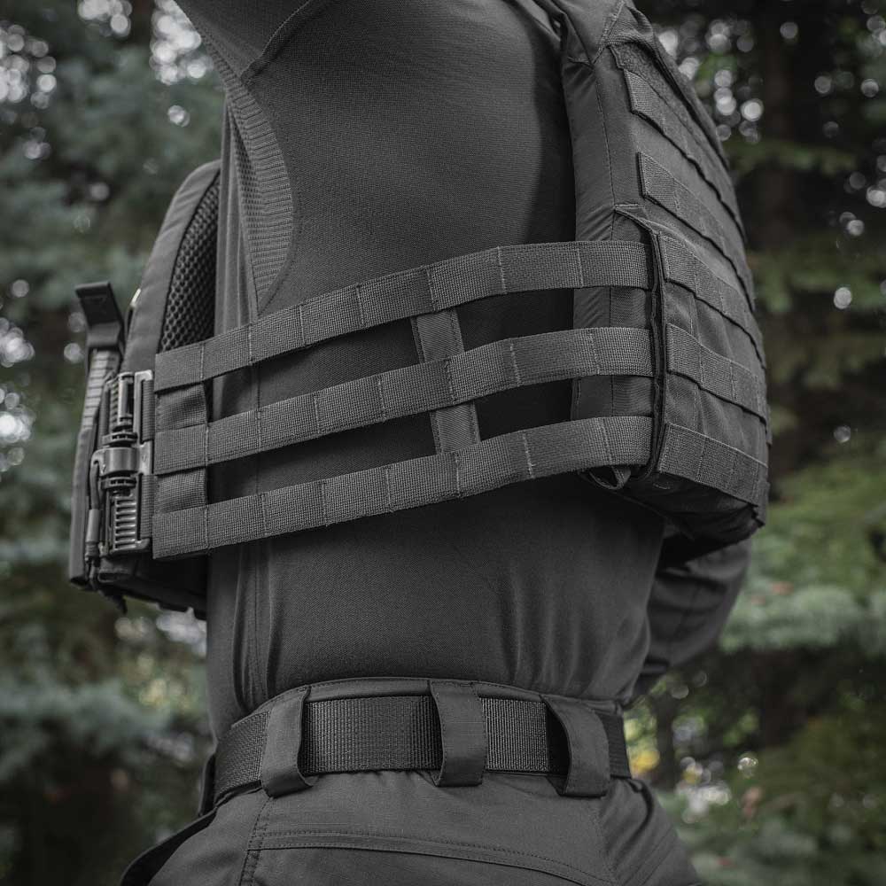 Taktická vesta typu Plate Carrier M-Tac Cuirass QRS Gen. II - Black