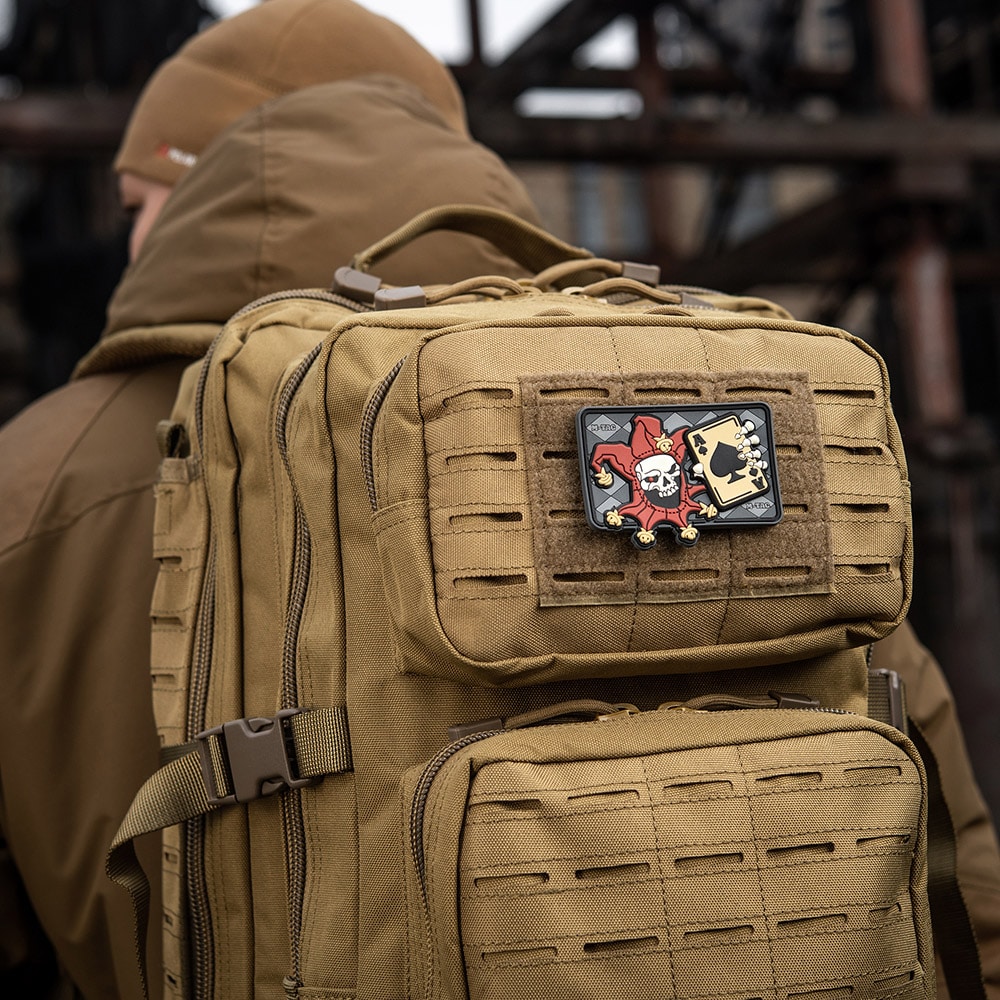 Nášivka M-Tac Joker 3D PVC - Black