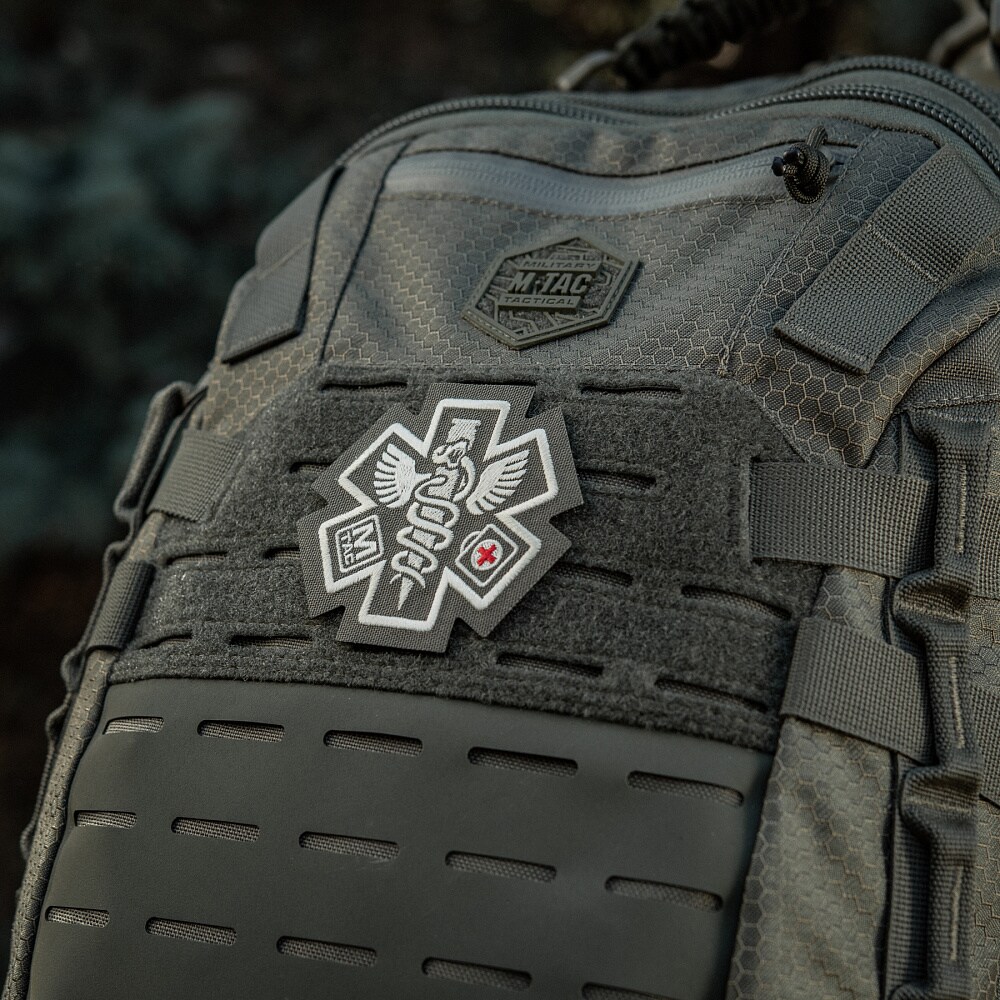 Nášivka M-Tac Paramedic (výšivka) – ranger green