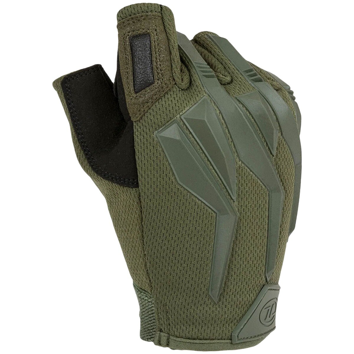 Taktické rukavice Highlander Forces Raptor Gloves Half Finger - Olive