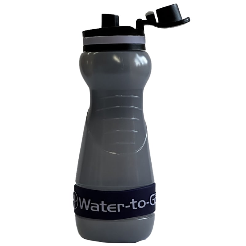 Láhev s filtrem Water-to-Go Sugarcane 550 ml - Berry Blue