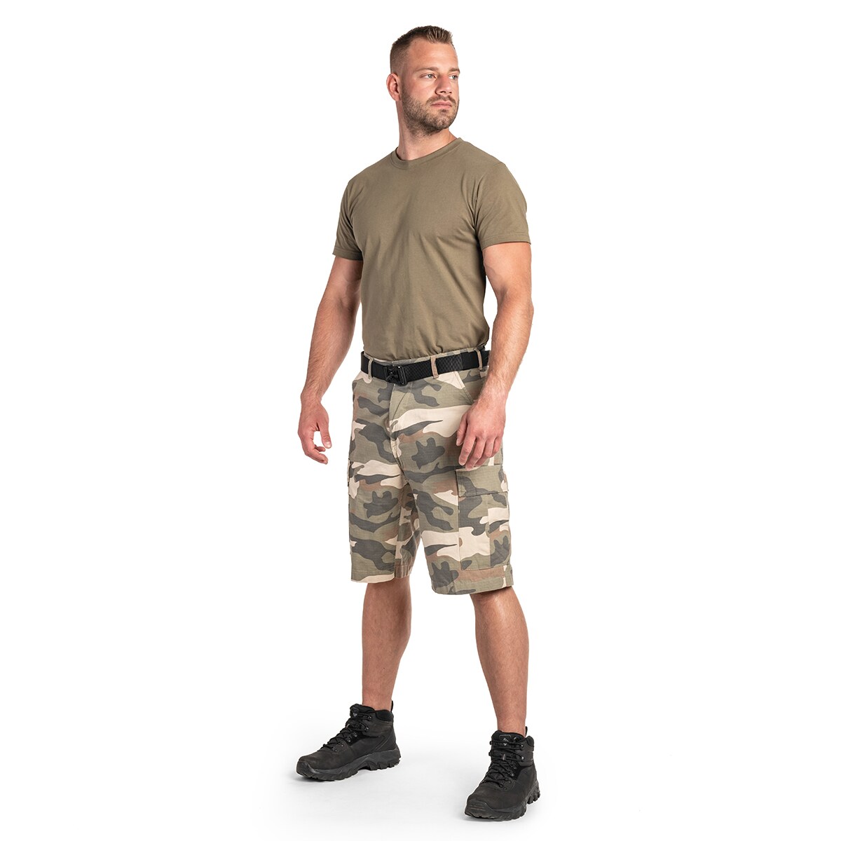 Kraťasy Brandit BDU Rip-Stop – Light Woodland