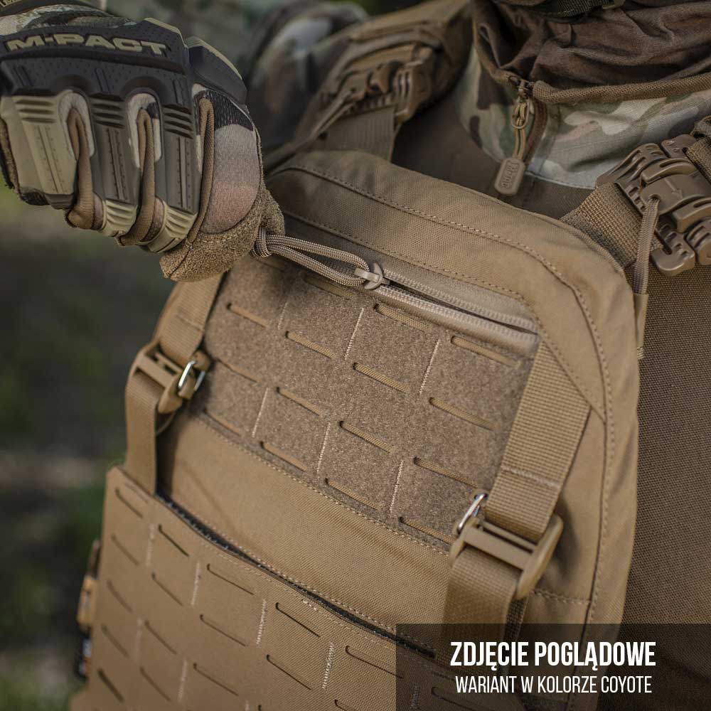 Taktická vesta typu Plate Carrier M-Tac Cuirass Fast QRS Gen. II - Black