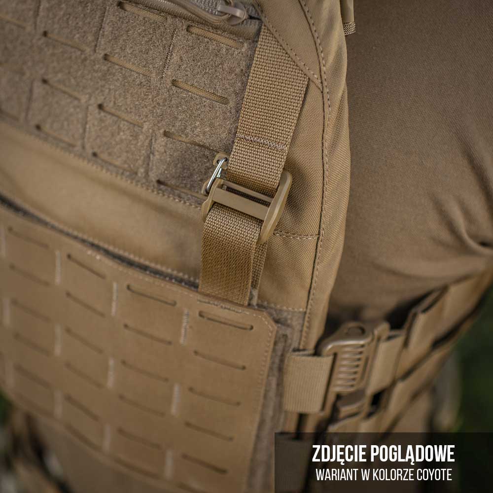 Taktická vesta typu Plate Carrier M-Tac Cuirass Fast QRS Gen. II - Black