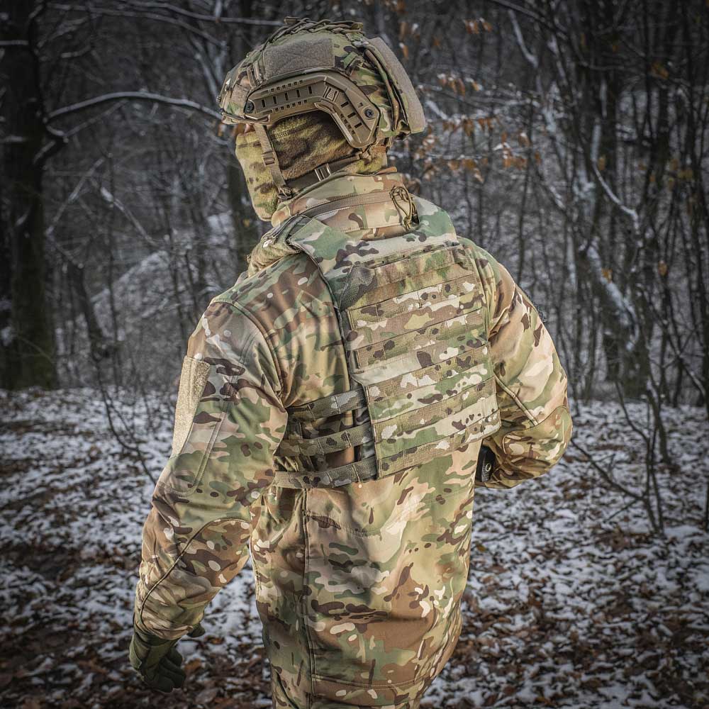 Taktická vesta typu Plate Carrier M-Tac Cuirass QRS Gen. II - MultiCam