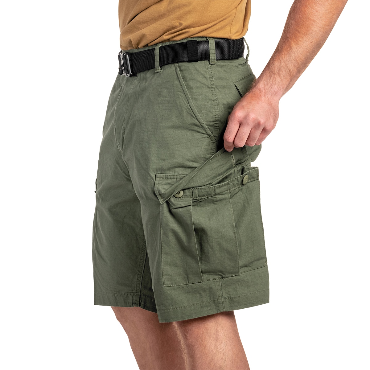 Kraťasy Brandit BDU Rip-Stop – Olive