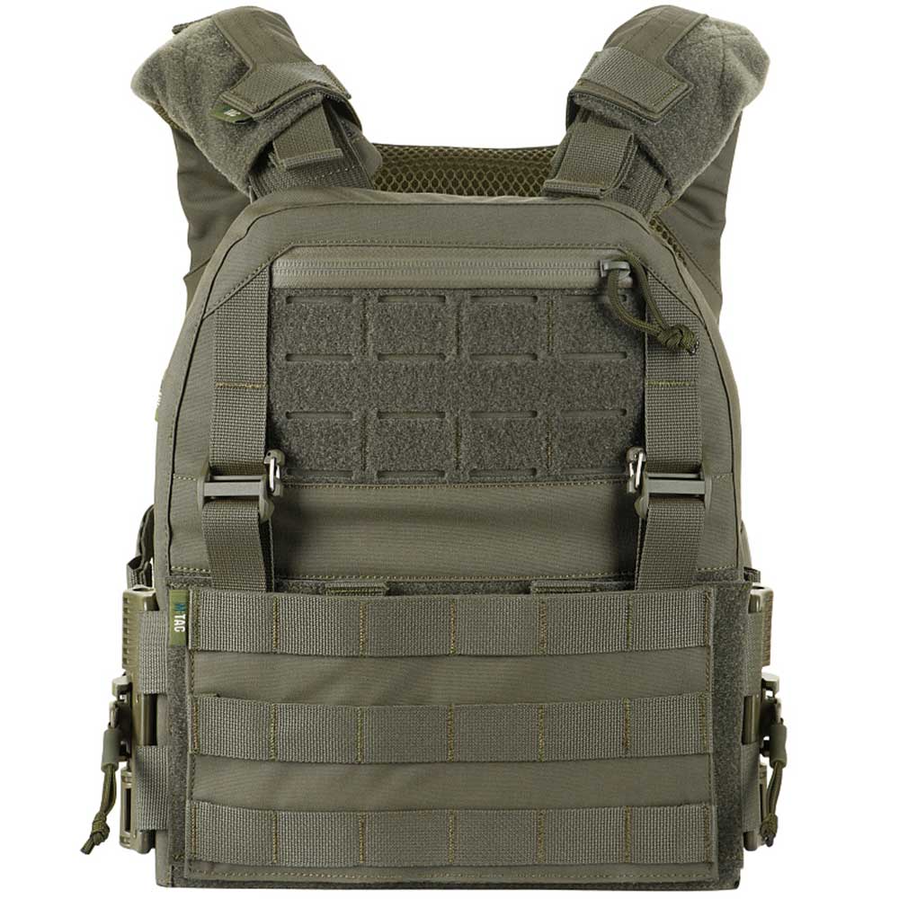 Taktická vesta typu Plate Carrier M-Tac Cuirass QRS Gen. II - Ranger Green
