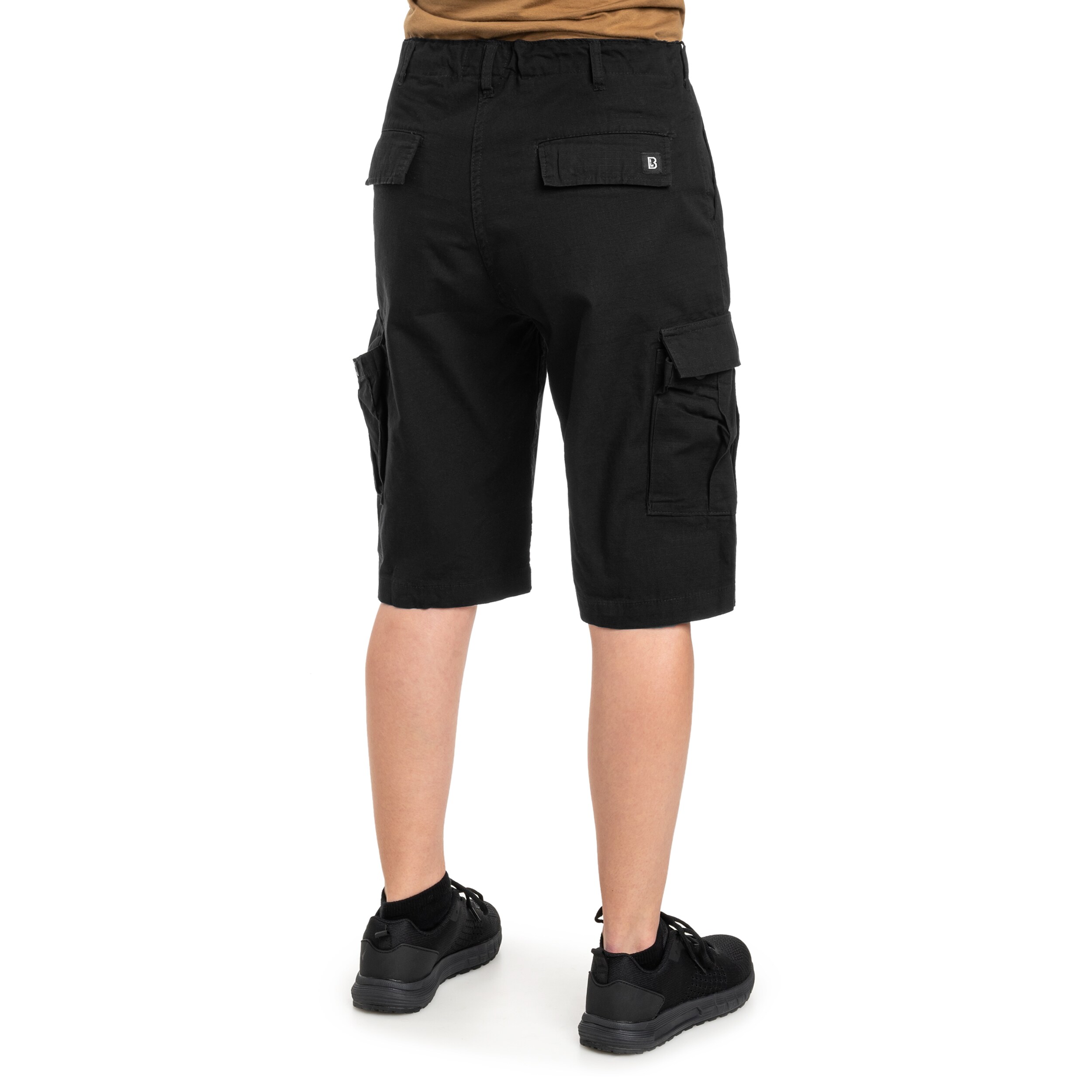 Dětské šortky Brandit BDU Rip-Stop - Black