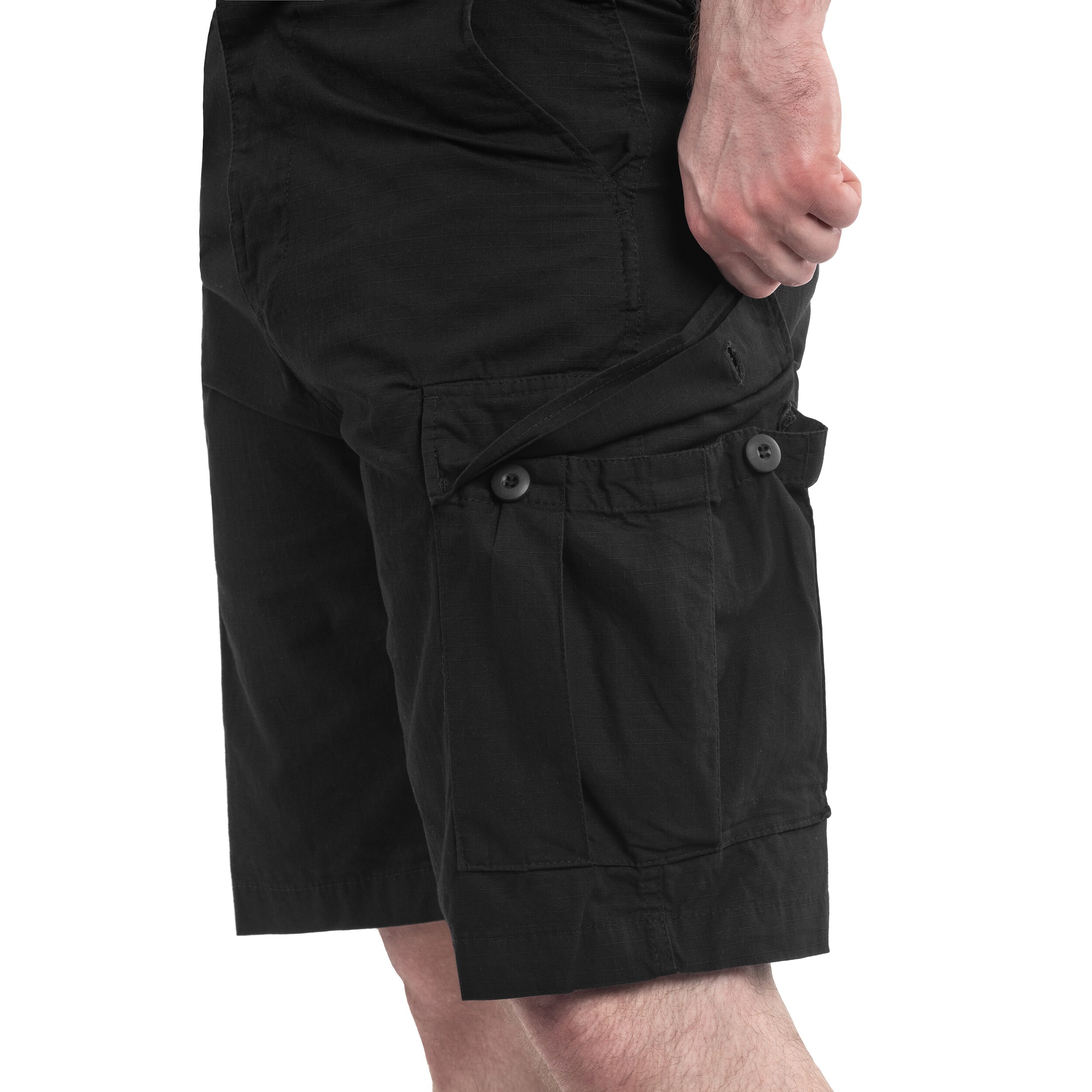 Kraťasy Brandit BDU Rip-Stop – Black