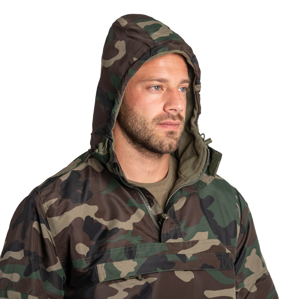 Bunda Brandit Windbreaker - Woodland