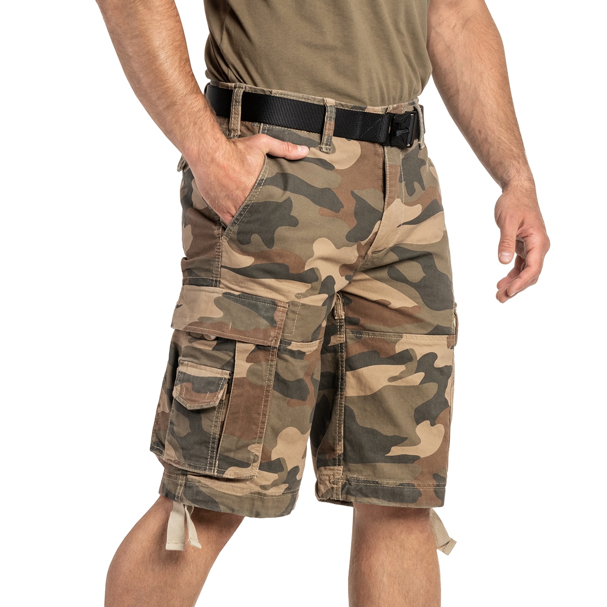 Kraťasy Brandit Vintage Classic – Light Woodland