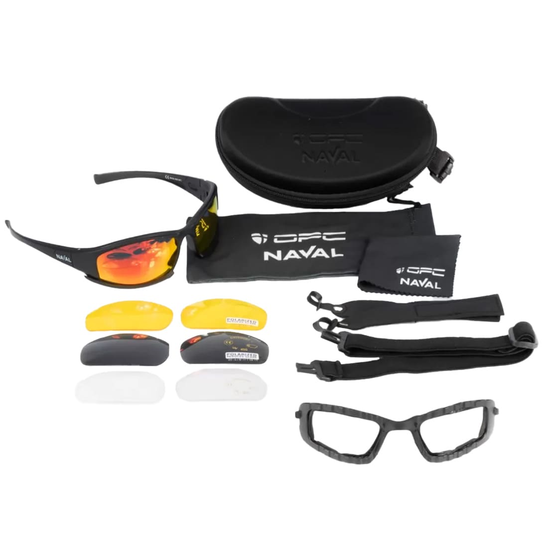 Outdoorové brýle OPC Outdoor Extreme Naval Set – Matt Black