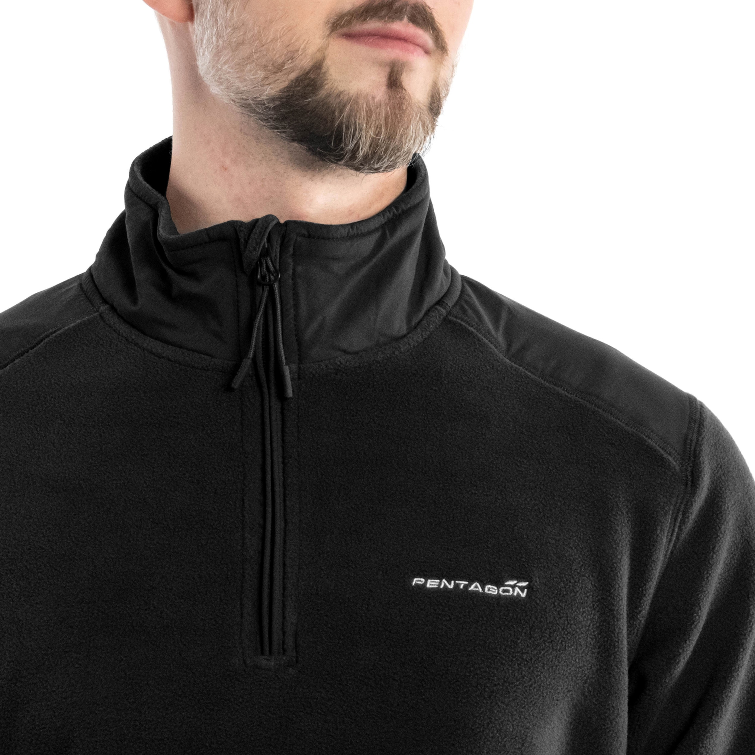 Fleesová mikina Pentagon Kedros 2.0 – Black