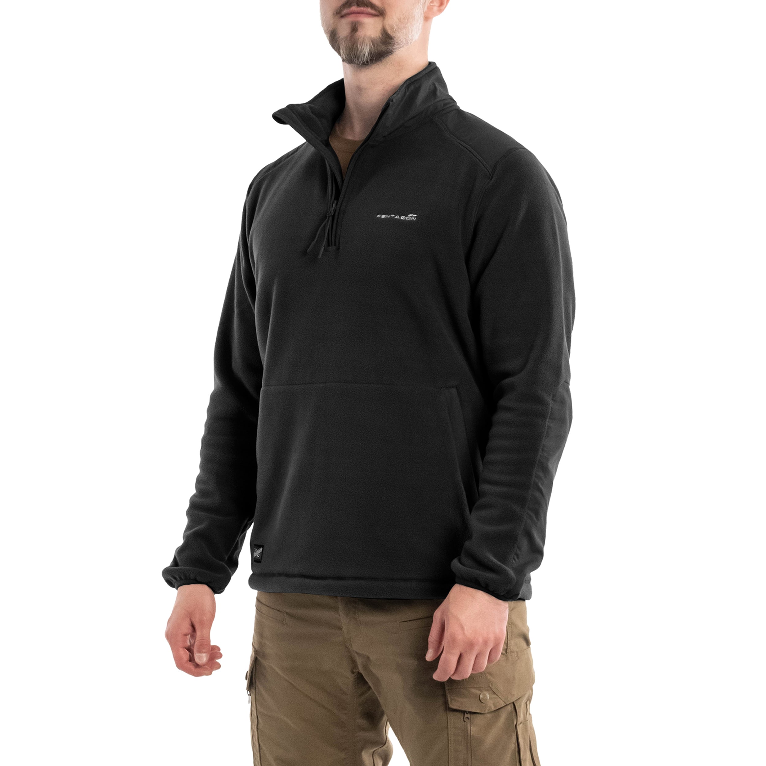 Fleesová mikina Pentagon Kedros 2.0 – Black