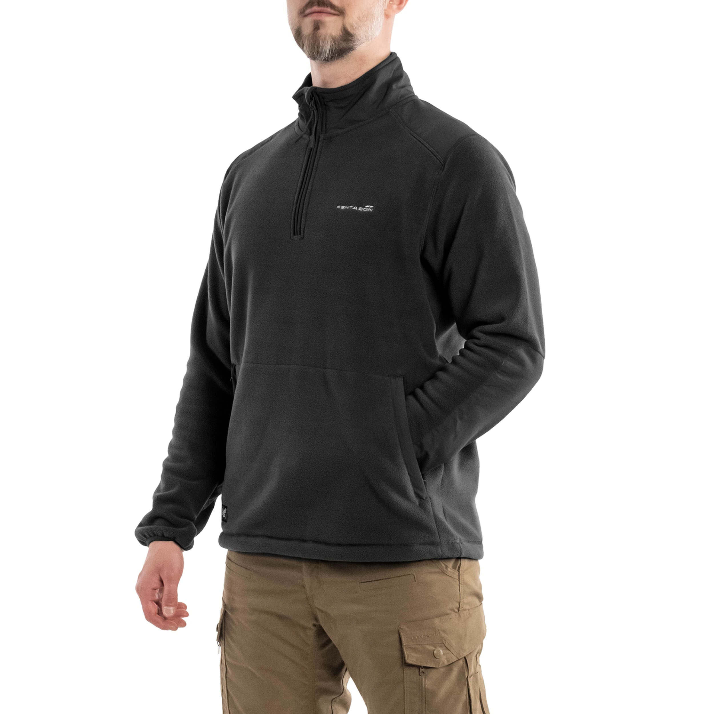 Fleesová mikina Pentagon Kedros 2.0 – Black