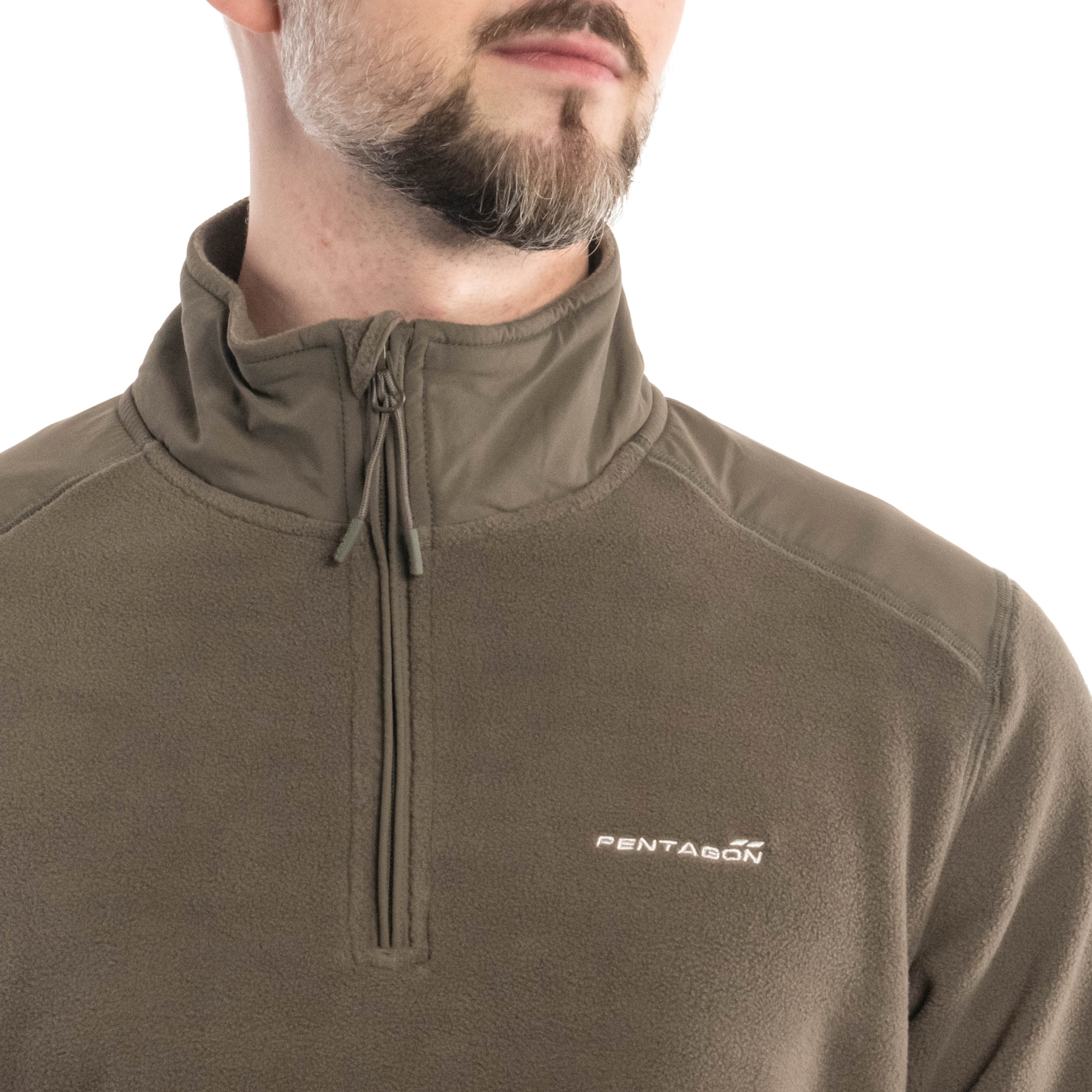 Fleesová mikina Pentagon Kedros 2.0 – RAL 7013