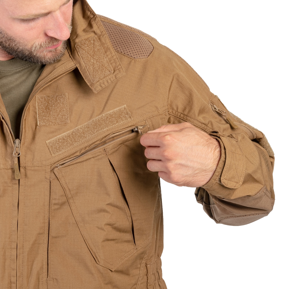 Mikina Mil-Tec Combat Chimera - Dark Coyote