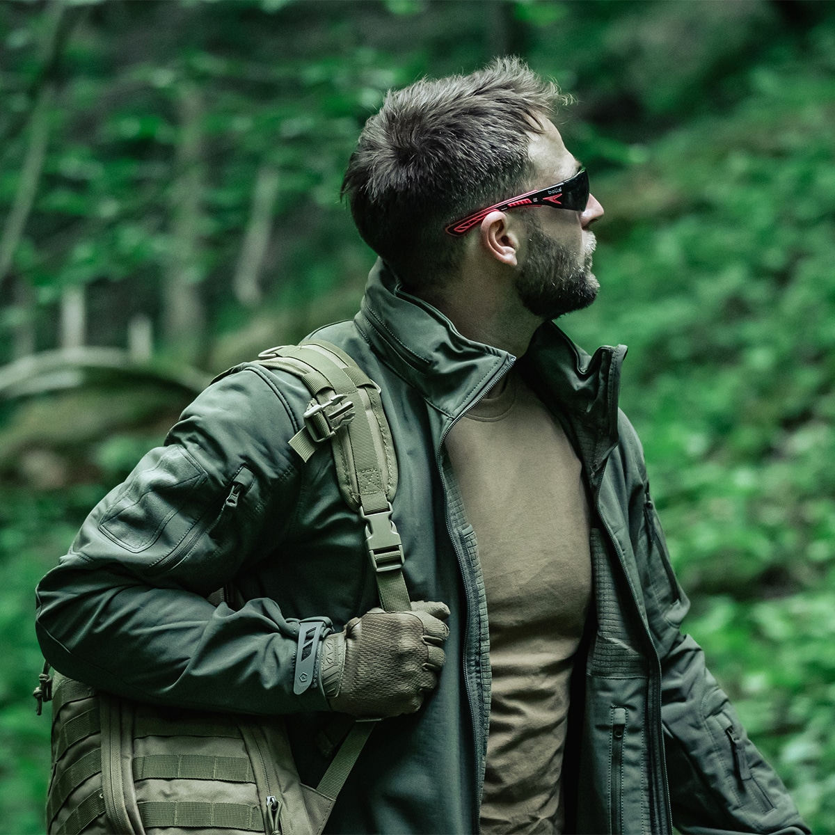 Taktické brýle Bolle Rush+ Smoke