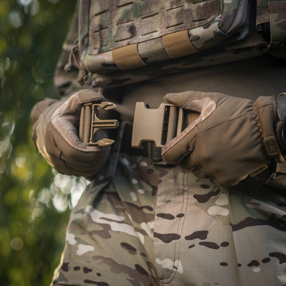 Opasek takticky M-Tac War Belt Armor - Coyote