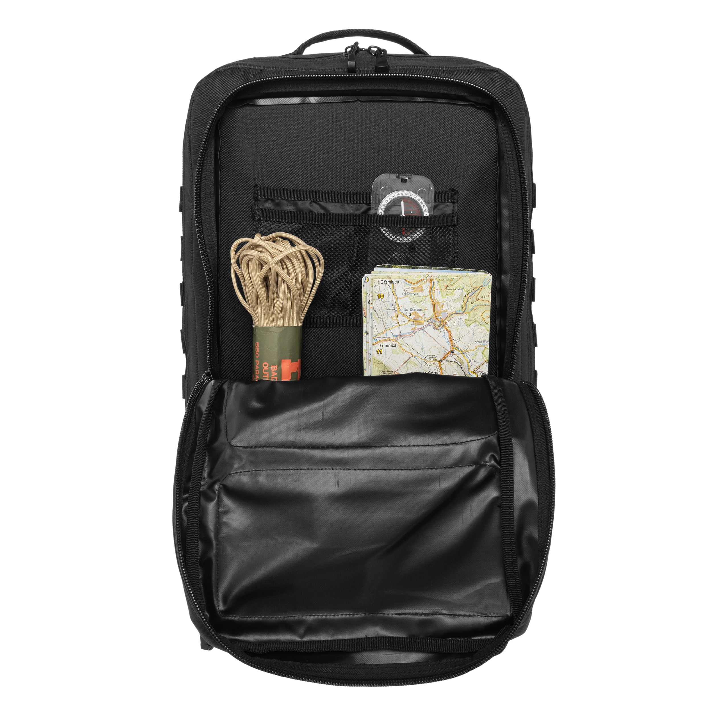 Batoh Brandit US Cooper XL 65 l – Black