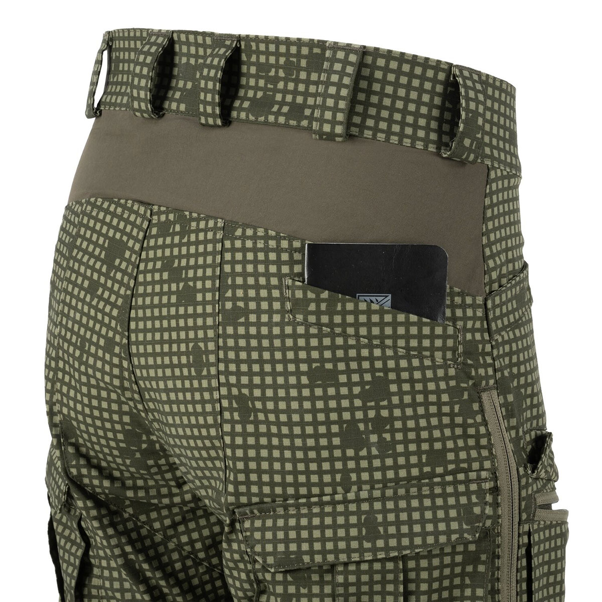 Kalhoty Helikon-Tex MCDU Polycotton Stretch Rip-Stop – Desert Night Camo / Olive Green