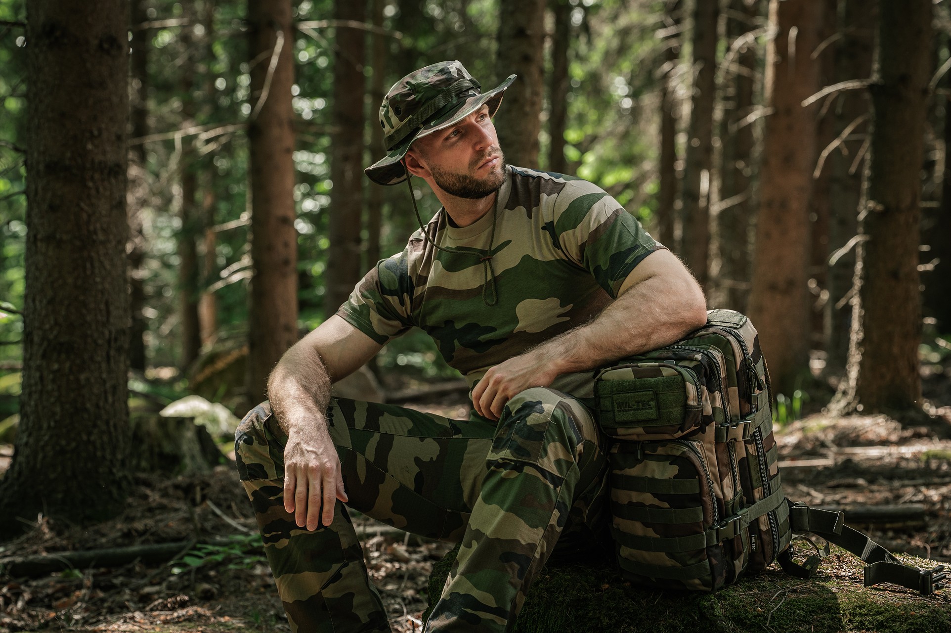 Klobouk Mil-Tec Jungle Hat US Type - CCE Camo
