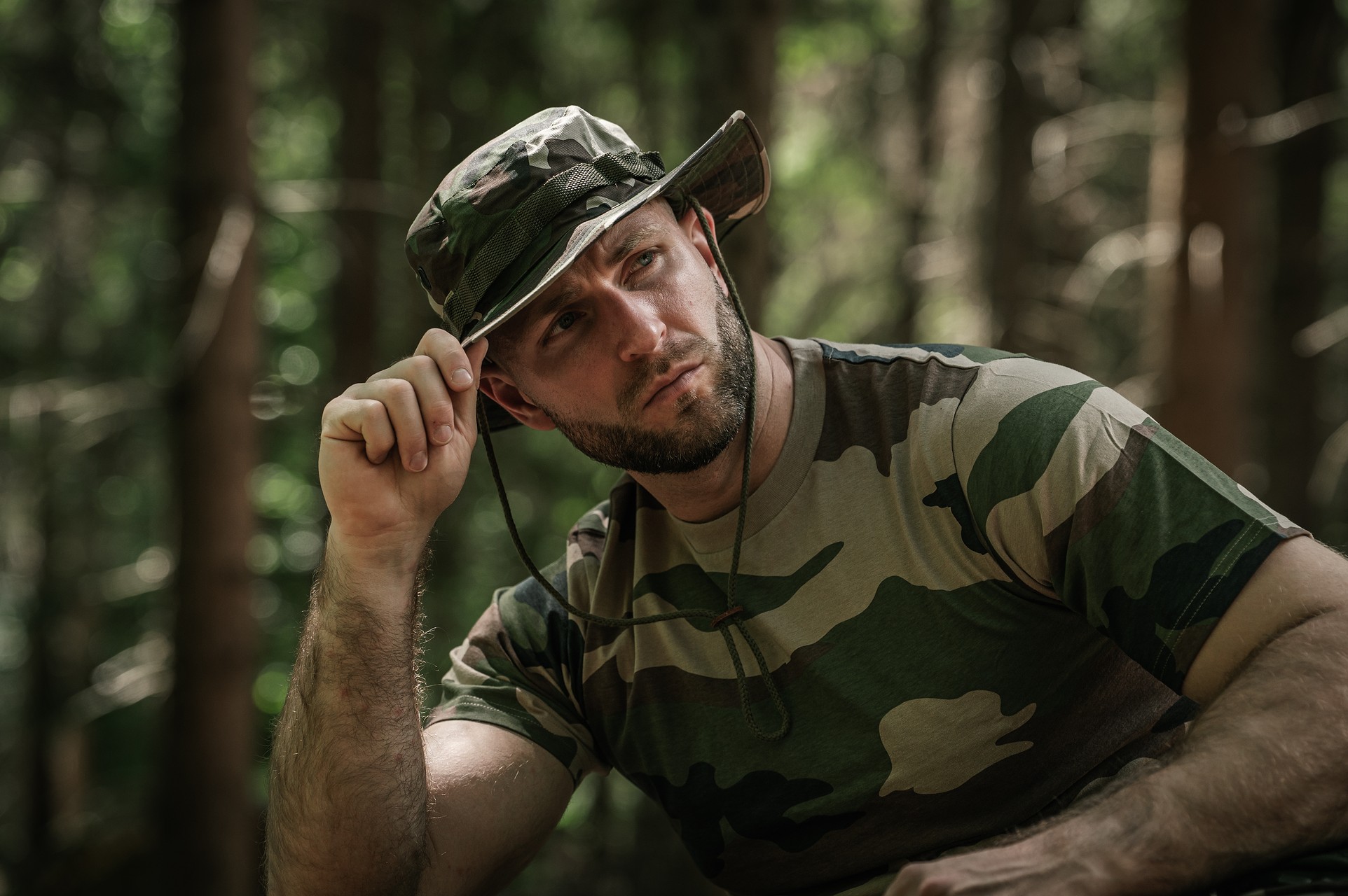 Klobouk Mil-Tec Jungle Hat US Type - CCE Camo