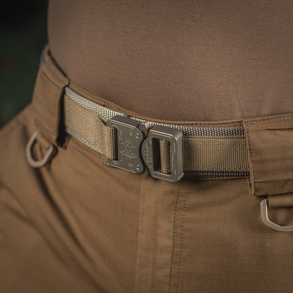 Opasek takticky M-Tac Cobra Buckle Tactical Belt - Coyote