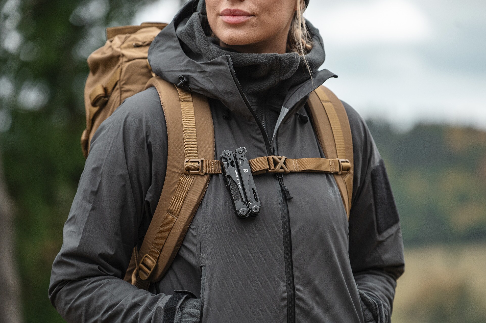 Dámská bunda Helikon-Tex Squall Hardshell - Shadow Grey