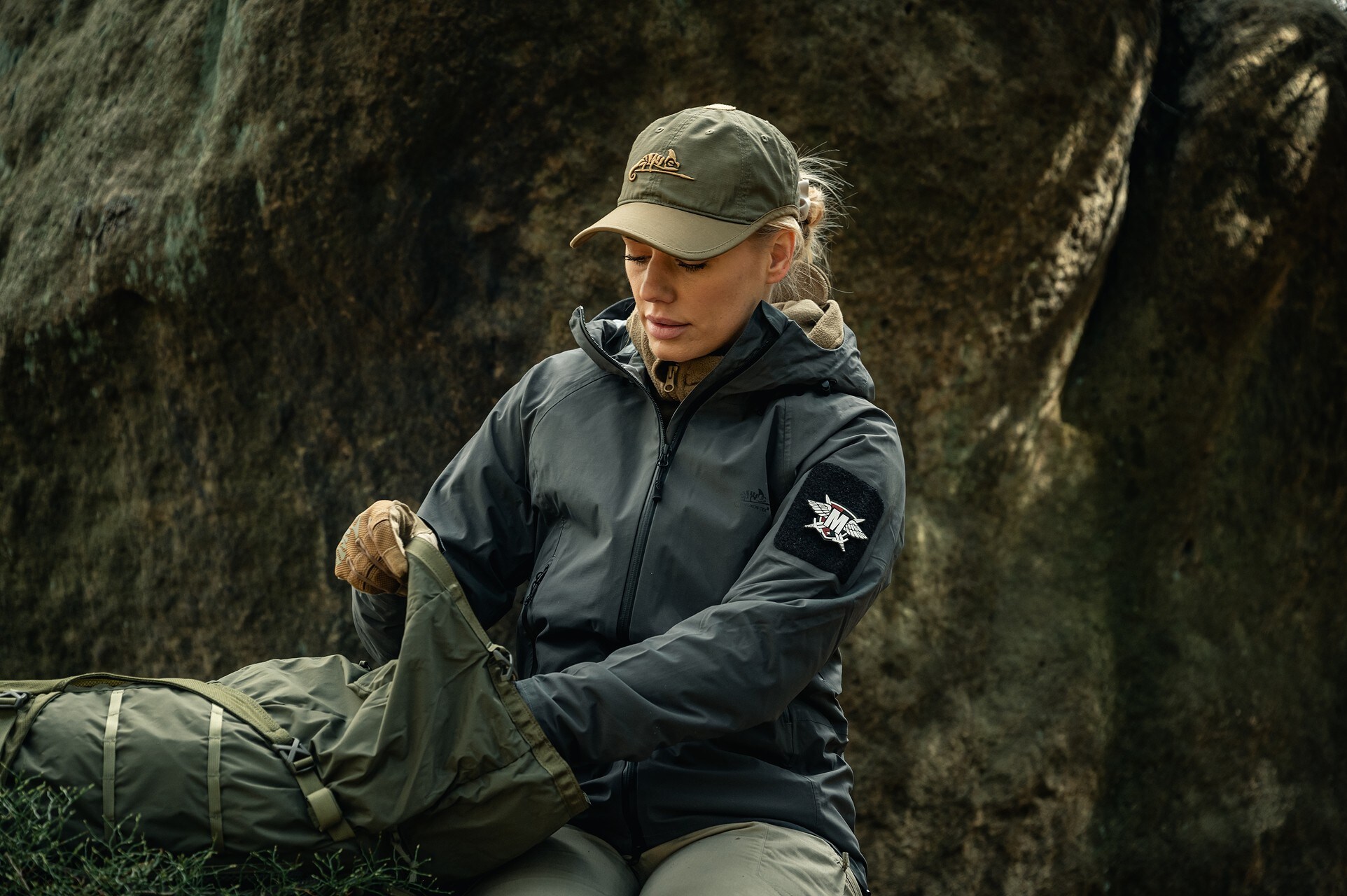 Dámská bunda Helikon-Tex Squall Hardshell - Shadow Grey