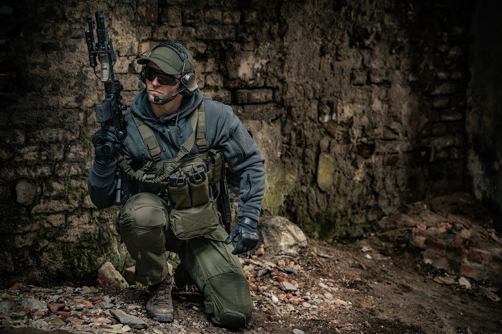 Taktické rukavice Mil-Tec - Black